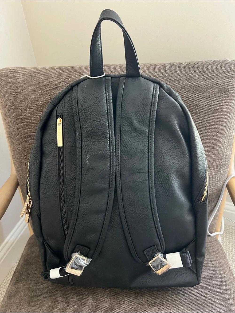 The Honest Co. Black Diaper Backpack - never used!